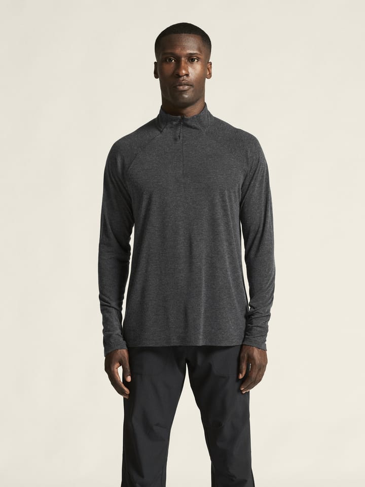Craft Men's ADV SubZ Wool LS Tee 3 Black-Melange Craft