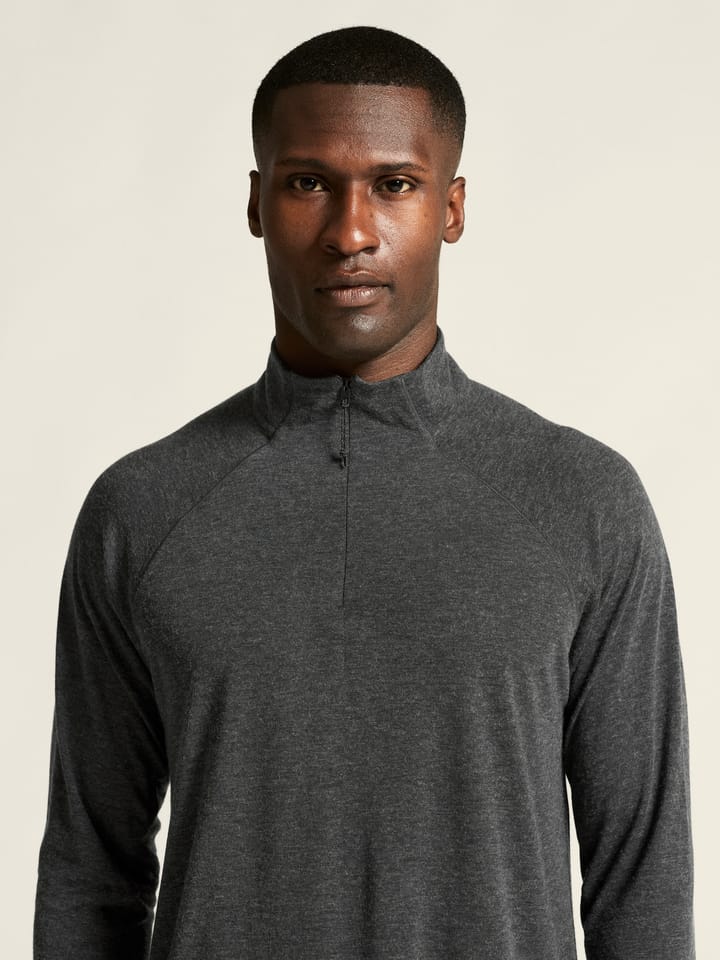 Craft Men's ADV SubZ Wool LS Tee 3 Black-Melange Craft