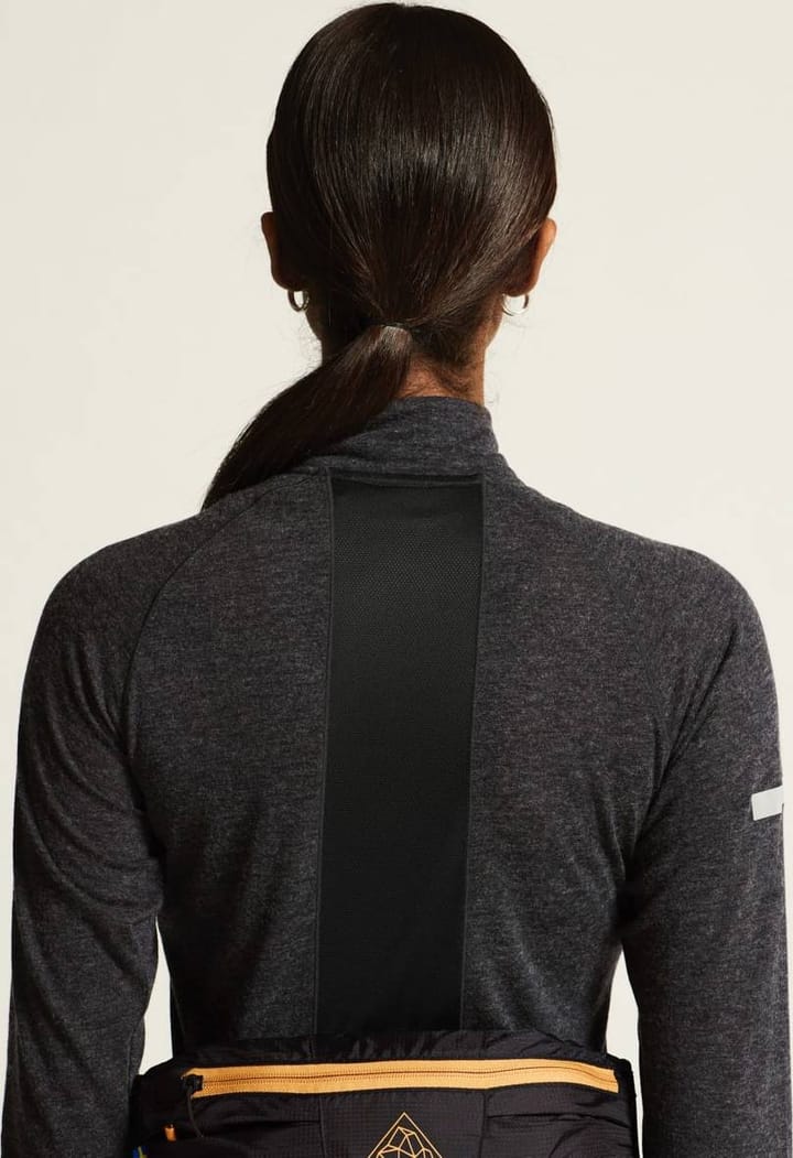 Craft Women's Advance Subz Wool Longsleeve Tee 3 Black-Melange Craft
