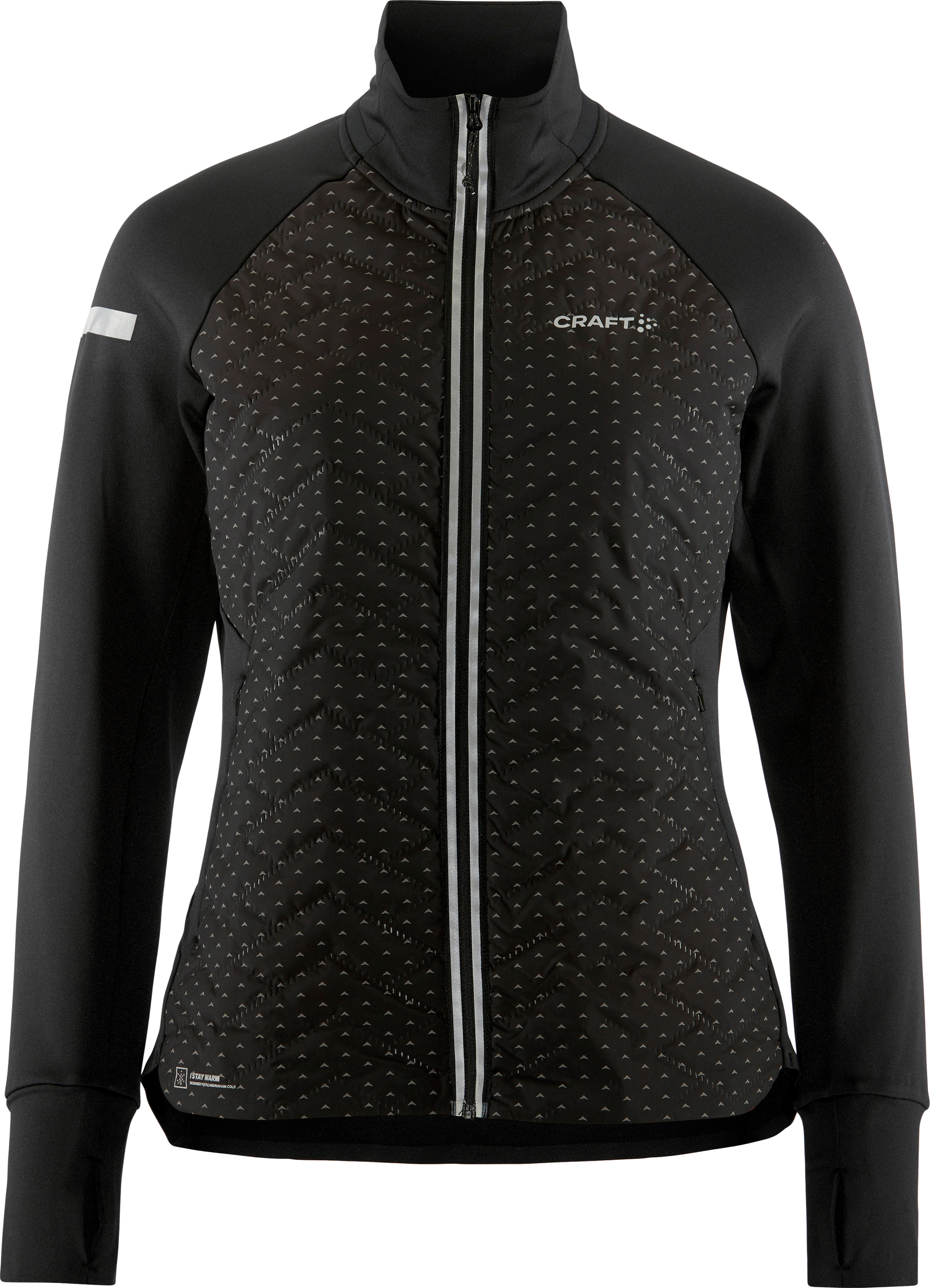 Craft Women's Adv Subz Lumen Jacket 4 Black Treningsjakker fôrede L