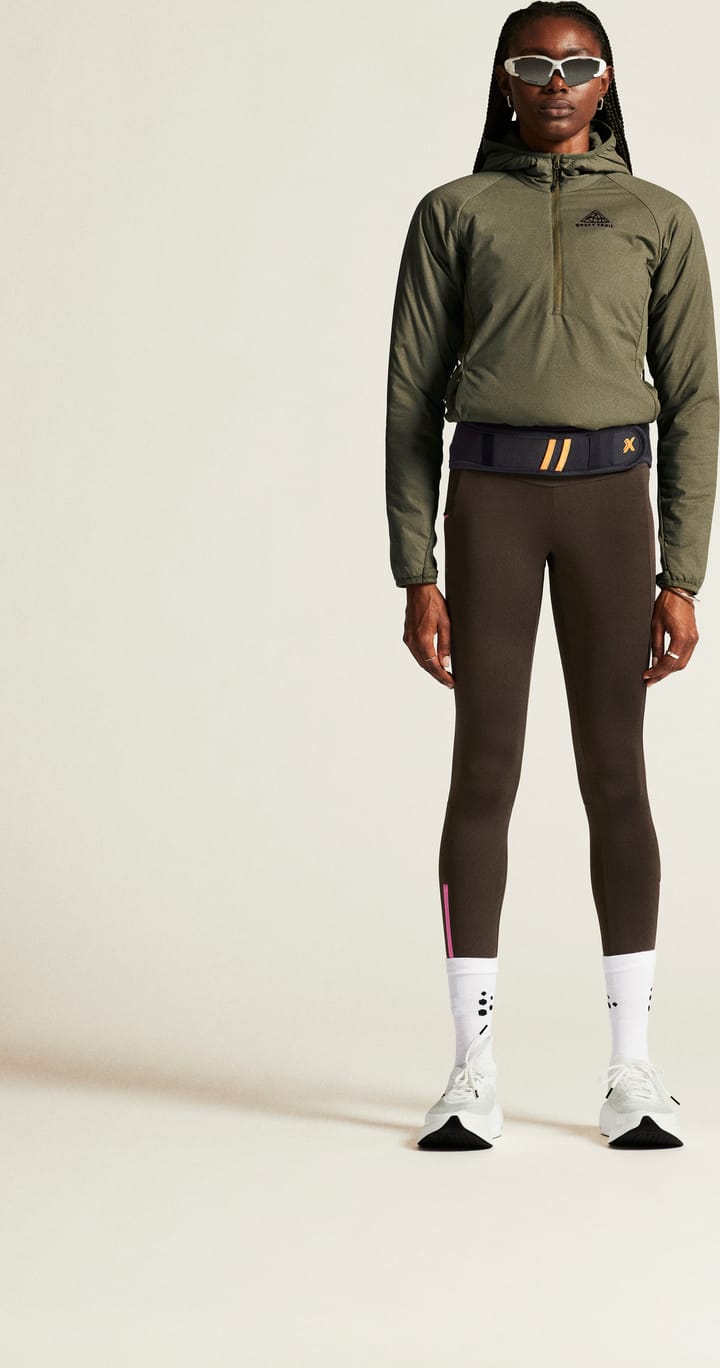 Craft Women's Pro Trail Tights 2 Bark/Rouge Craft