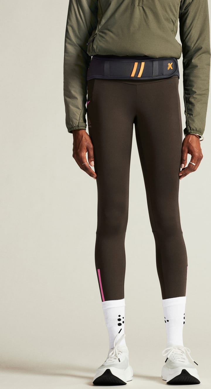 Craft Women's Pro Trail Tights 2 Bark/Rouge Craft