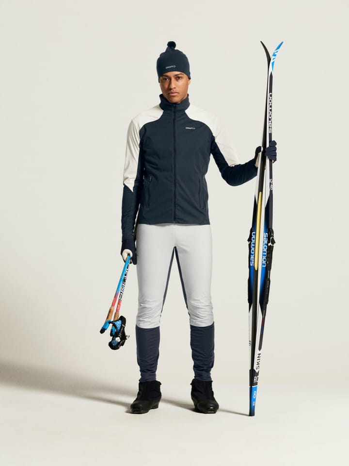 Craft Pro Nordic Race Wind Tights 2 M Tofu/blue Craft