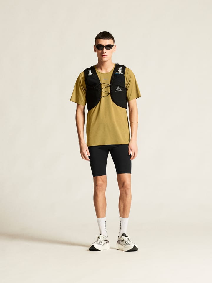 Craft Men's Pro Trail Shortsleeve Tee 2 Khaki Craft