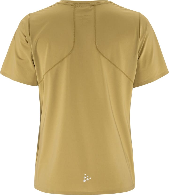 Craft Women's Pro Trail Shotsleeve Tee 2  Khaki Craft