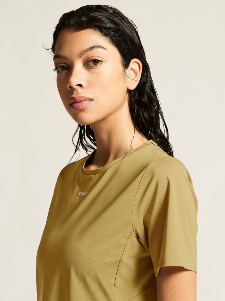 Women's Pro Trail Shortsleeve Tee 2 Khaki Craft