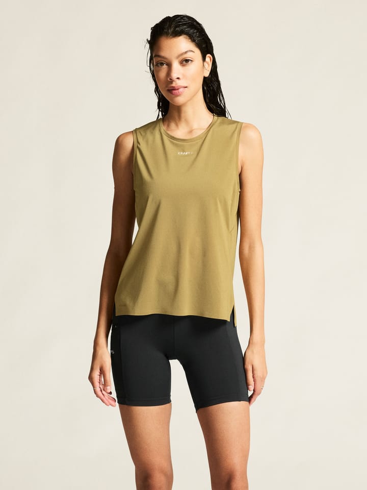 Craft Women's Pro Trail Singlet 2 Khaki Craft