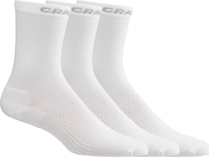 Craft Core Dry High Sock 3-Pack White Craft