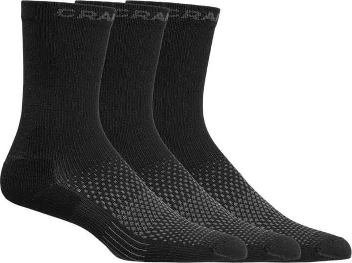 Craft Core Dry High Sock 3-Pack Black Craft