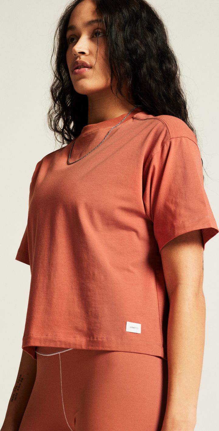 Craft Women's Collective Relaxed Ss Tee Sequoia Craft