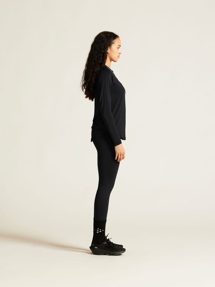 Craft Women's Collective Long Sleeve Tee Black Craft