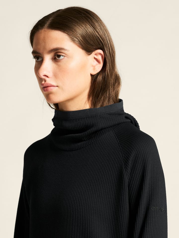 Craft Women's Grid Hood Black Craft