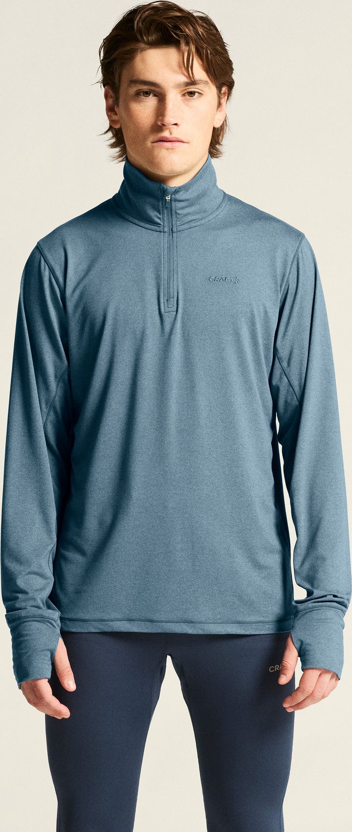 Craft Men's Flow Half Zip Longsleeve Real/melange Craft