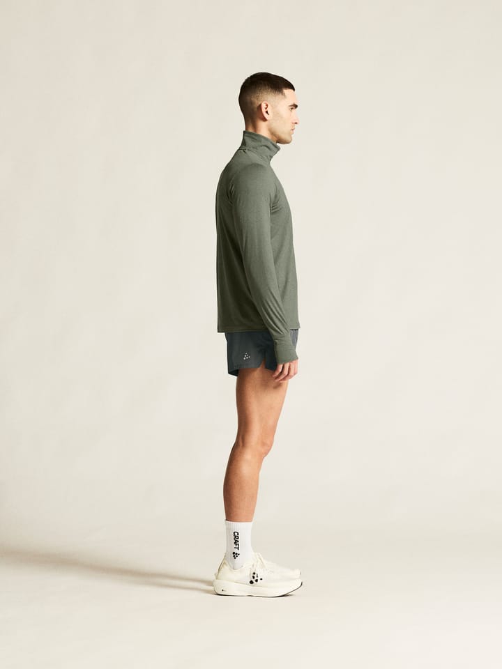 Craft Men's Flow Half Zip Longsleeve Leaf Melange Craft