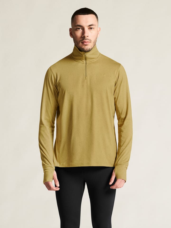 Craft Men's Flow Half Zip Longsleeve Khaki Melange Craft