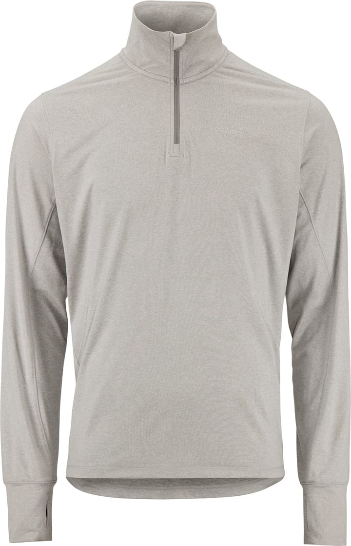 Craft Men's Flow Half Zip Longsleeve Grey Melange Craft