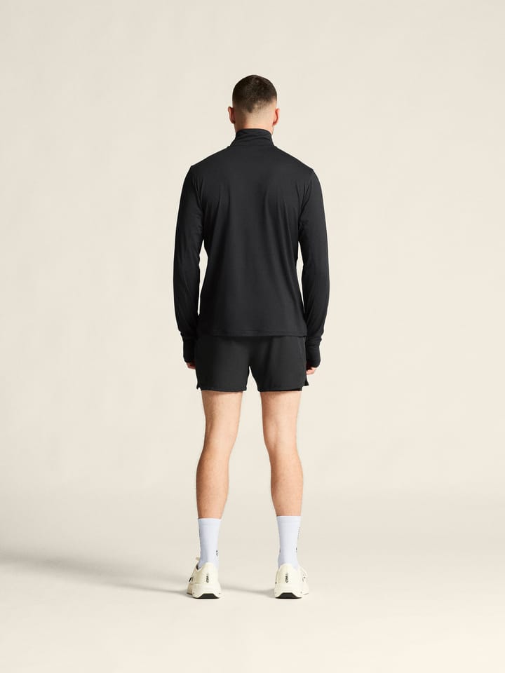 Craft Men's Flow Half Zip Longsleeve Black Melange Craft