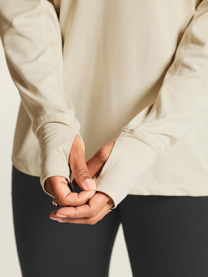 Craft Women's Flow Half Zip Longsleeve Plaster Melange Craft Craft Women's Flow Half Zip Longsleeve Plaster Melange Craft