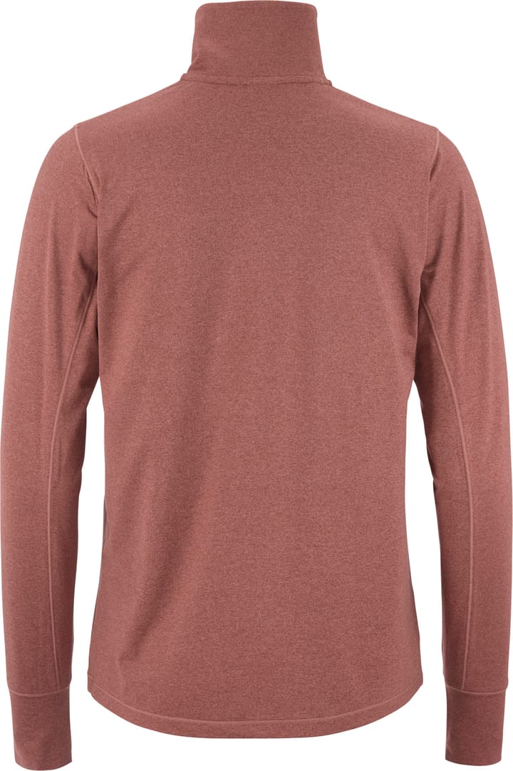 Craft Women's Flow Half Zip Longsleeve Rose Brown/melange Craft Craft Women's Flow Half Zip Longsleeve Rose Brown/melange Craft