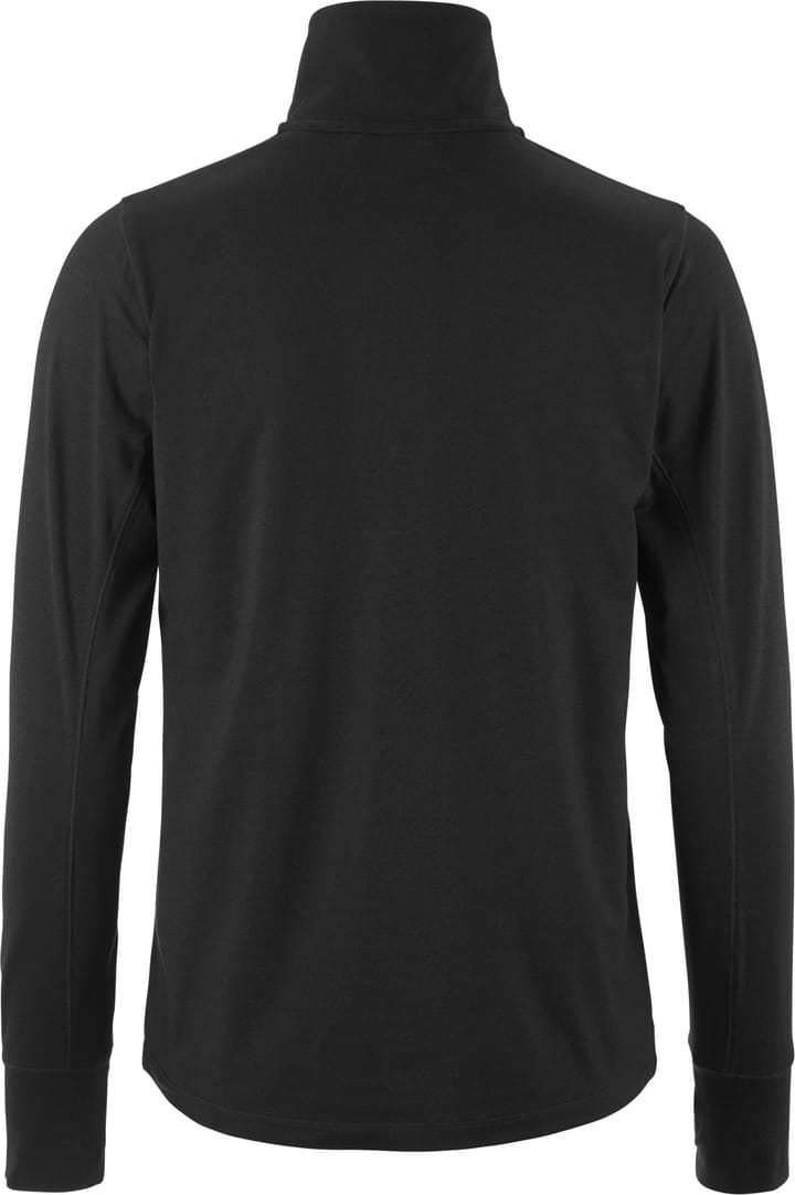 Craft Women's Flow Half Zip Longsleeve Black Melange Craft Craft Women's Flow Half Zip Longsleeve Black Melange Craft