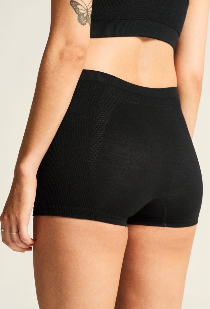Craft Women's Wool Seamless Boxer Black Craft Craft Women's Wool Seamless Boxer Black Craft