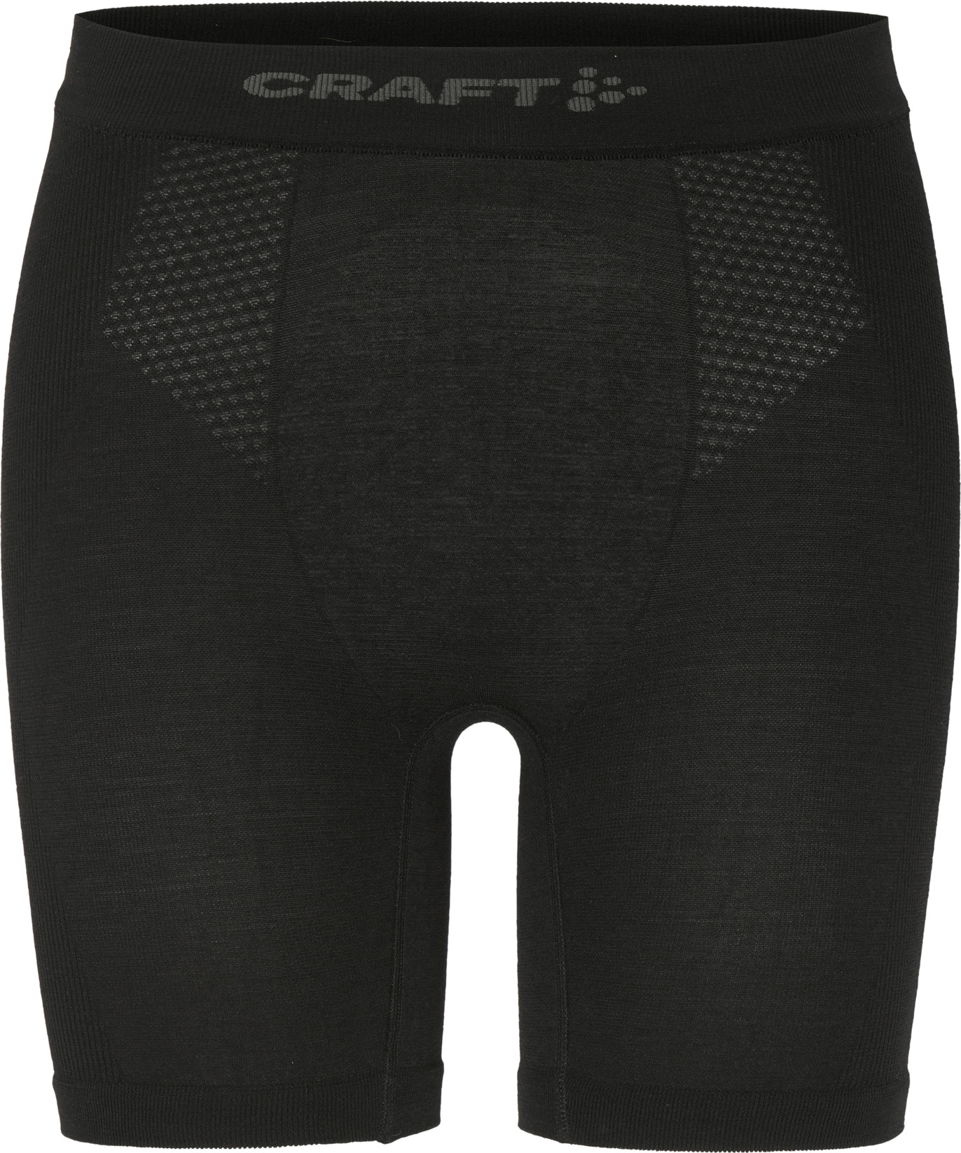 Craft Men's Wool Seamless Boxer 6-Inch  Black Underkläder XS/S