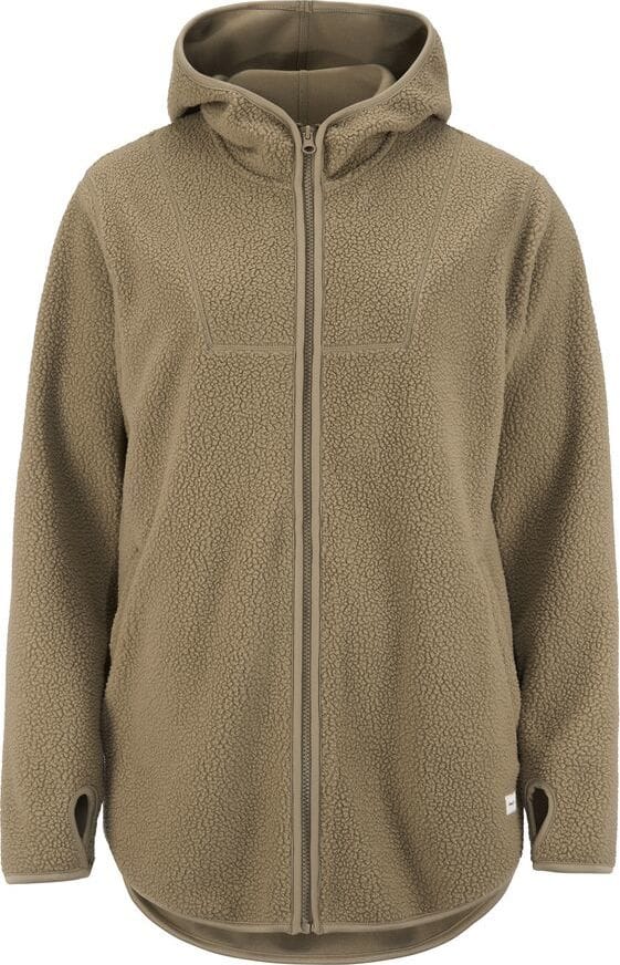 Craft Women's Join Pile Fleece Full Zip Hood Taupe