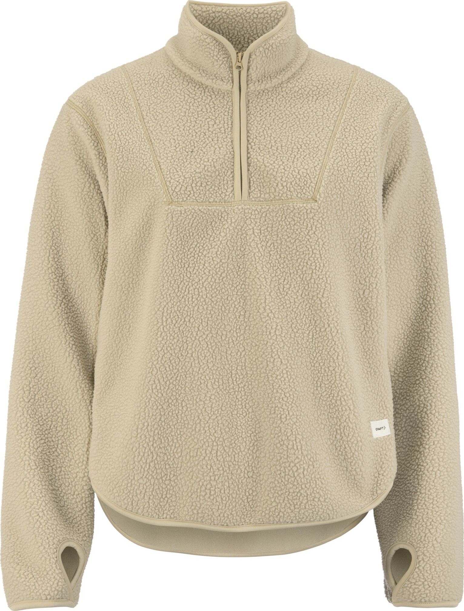 Craft Women's Join Pile Fleece Half Zip Hay