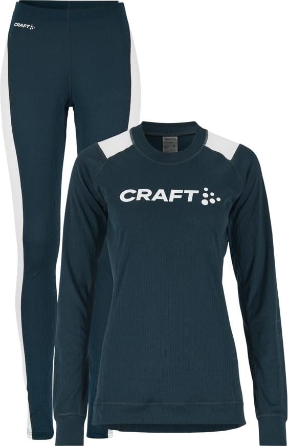 Craft Nor Dry Baselayer Set W Blaze/white Craft