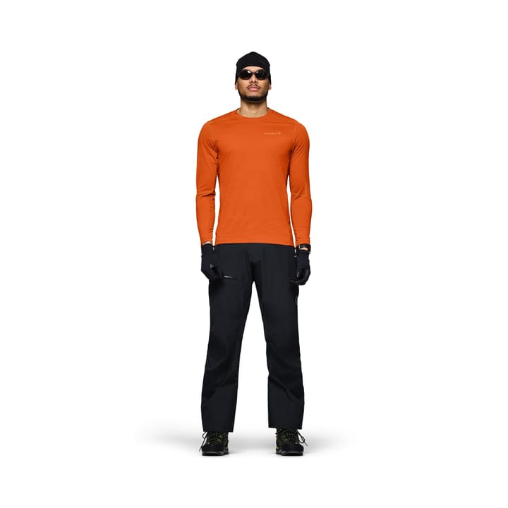 Norrøna Men's Falketind EqualiserUll Long Sleeve Gold Flame Norrøna