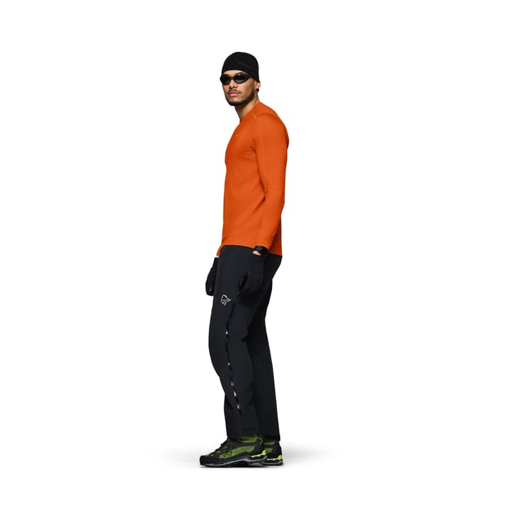 Norrøna Men's Falketind EqualiserUll Long Sleeve Gold Flame Norrøna