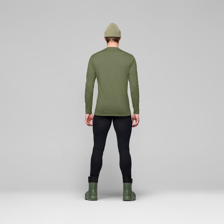 Norrøna Men's Falketind EqualiserUll Long Sleeve Deep Lichen Green Norrøna