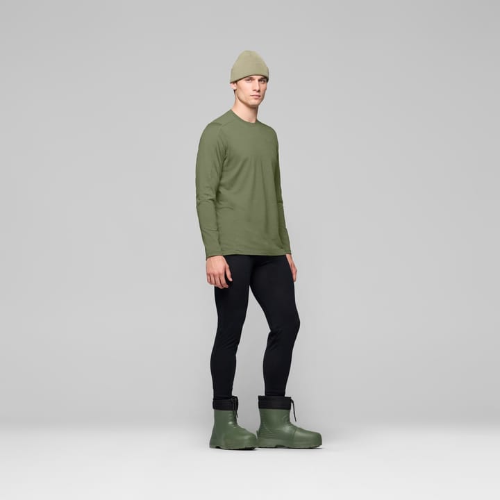 Norrøna Men's Falketind EqualiserUll Long Sleeve Deep Lichen Green Norrøna