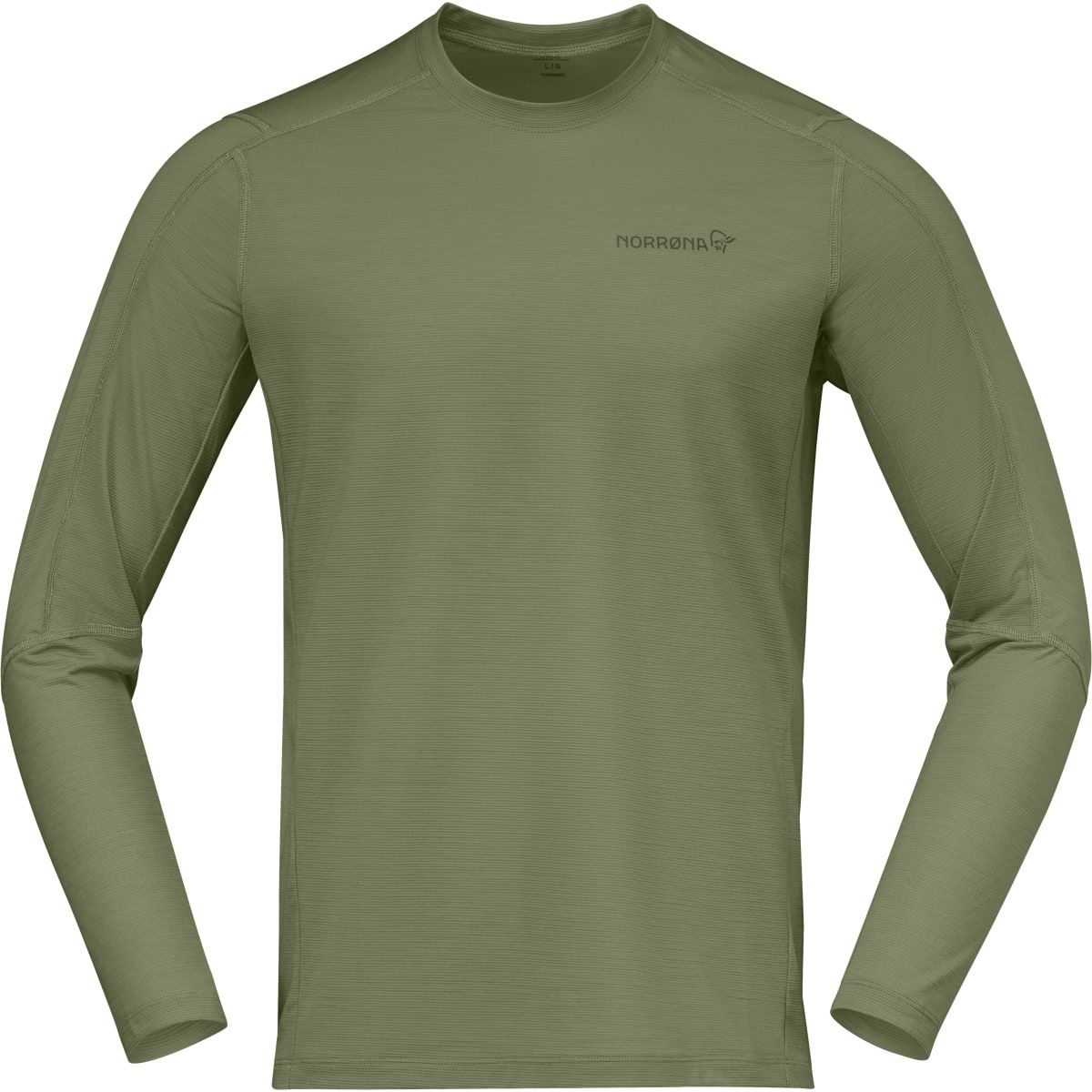 Norrøna Men's Falketind EqualiserUll Long Sleeve Deep Lichen Green