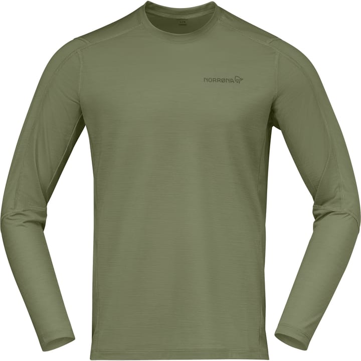 Norrøna Men's Falketind EqualiserUll Long Sleeve Deep Lichen Green Norrøna