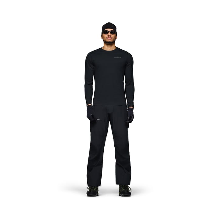 Norrøna Men's Falketind EqualiserUll Long Sleeve Caviar Black Norrøna