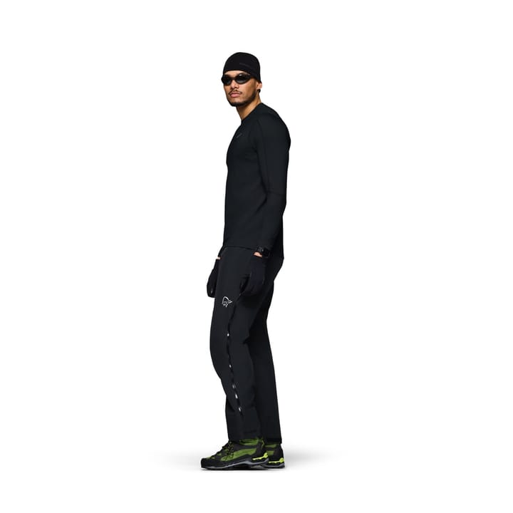 Norrøna Men's Falketind EqualiserUll Long Sleeve Caviar Black Norrøna