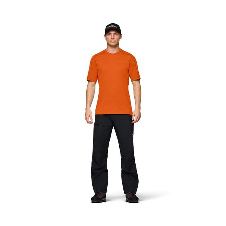 Norrøna Men's Falketind EqualiserUll T-shirt Gold Flame Norrøna