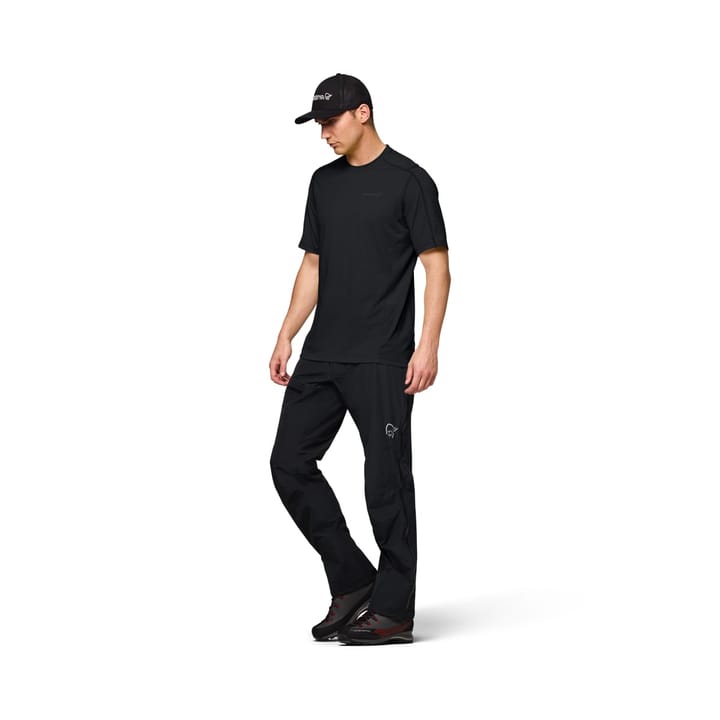 Norrøna Men's Falketind EqualiserUll T-shirt Caviar Black Norrøna