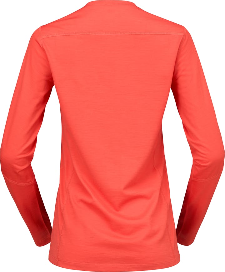 Norrøna Women's Falketind EqualiserUll Long Sleeve Paprika Norrøna