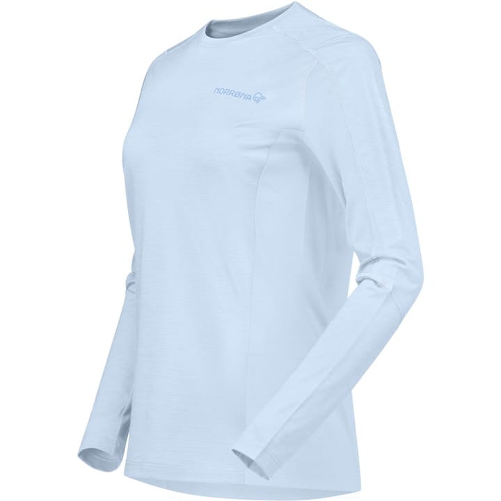 Norrøna Women's Falketind EqualiserUll Long Sleeve Cashmere Blue Norrøna