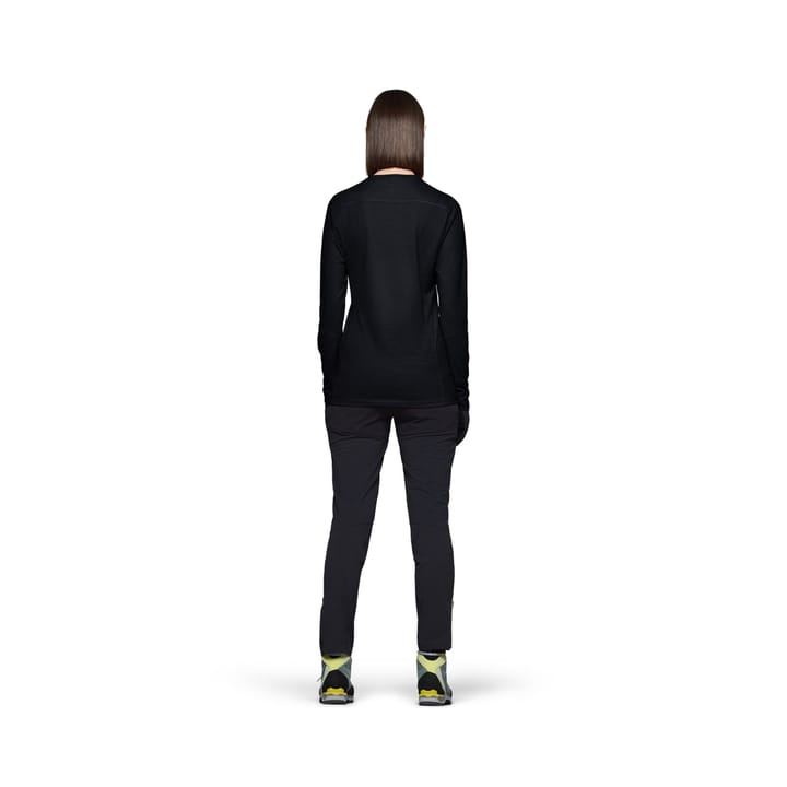 Norrøna Women's Falketind EqualiserUll Long Sleeve Caviar Black Norrøna