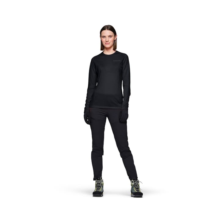 Norrøna Women's Falketind EqualiserUll Long Sleeve Caviar Black Norrøna