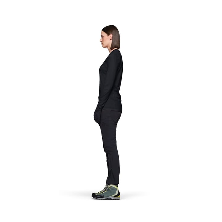 Norrøna Women's Falketind EqualiserUll Long Sleeve Caviar Black Norrøna