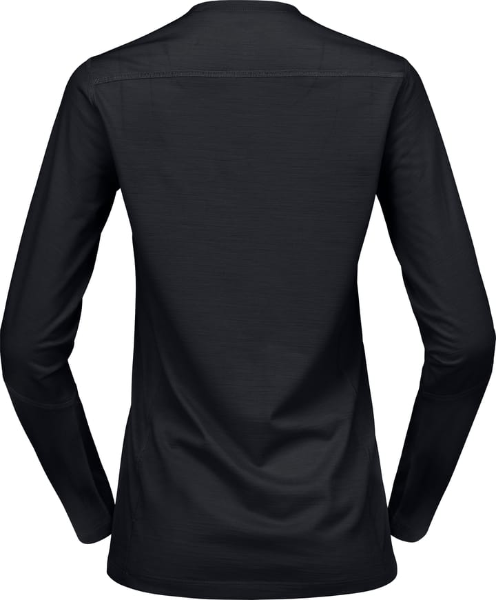 Norrøna Women's Falketind EqualiserUll Long Sleeve Caviar Black Norrøna