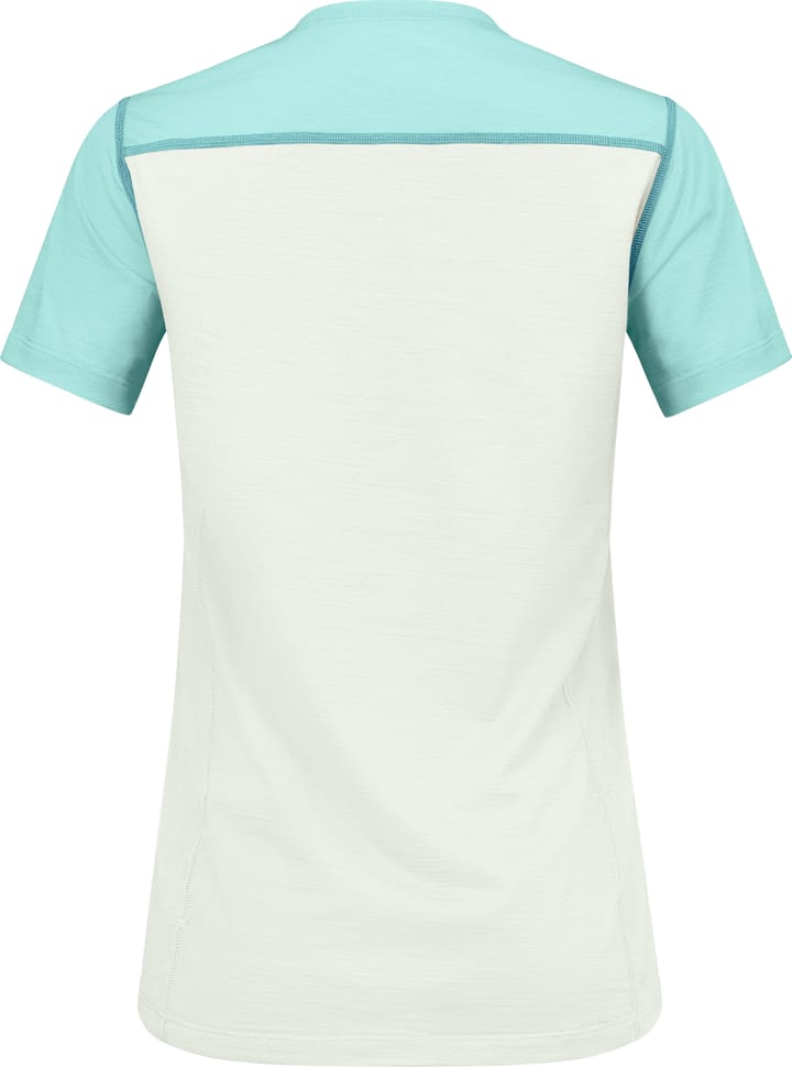 Norrøna Women's Falketind EqualiserUll T-shirt Aqua Haze/Whisper White Norrøna