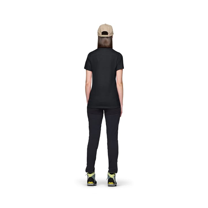 Norrøna Women's Falketind EqualiserUll T-shirt Caviar Black Norrøna