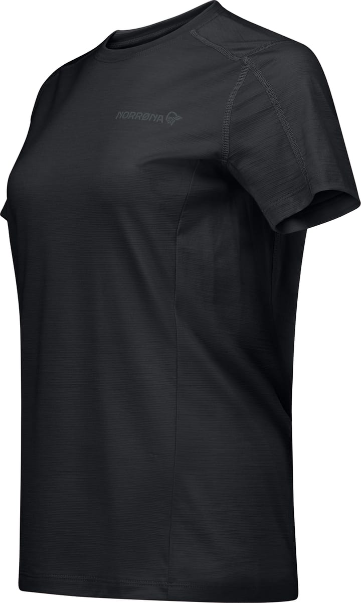 Norrøna Women's Falketind EqualiserUll T-shirt Caviar Black Norrøna