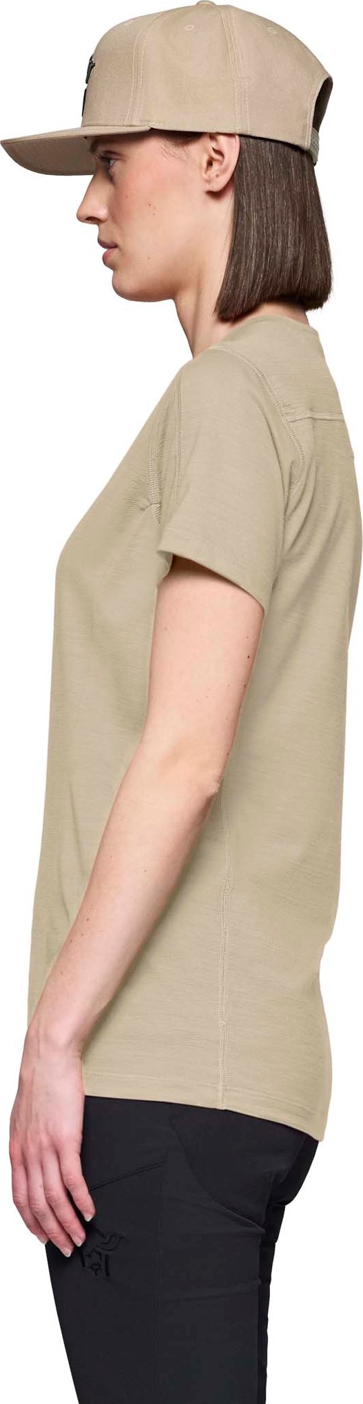 Norrøna Women's Falketind EqualiserUll T-skjorte Pure Cashmere