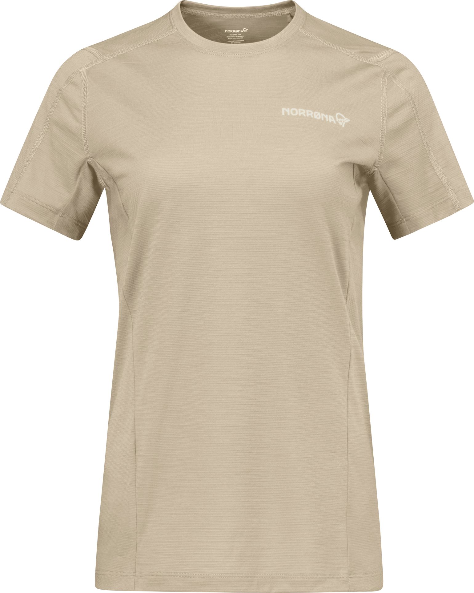 Norrøna Women's Falketind EqualiserUll T-shirt Pure Cashmere